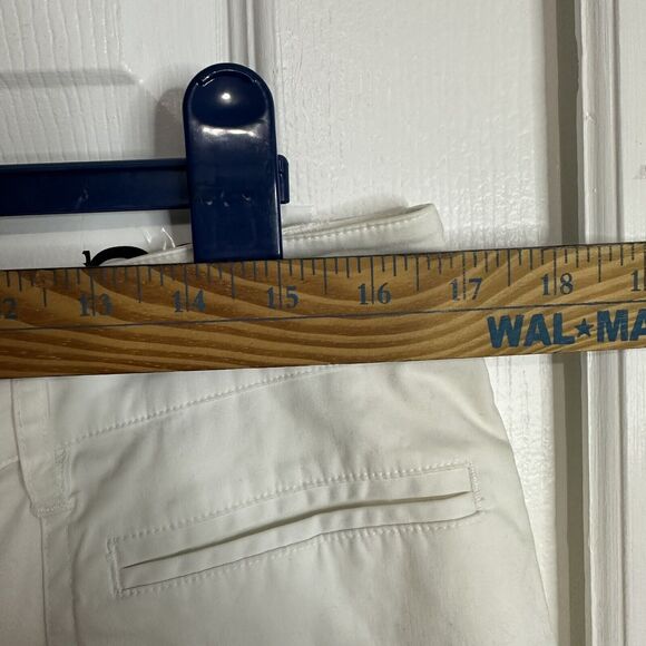 CHICO'S White Size 2 Short Large Pants 34x28 - Picture 9 of 10